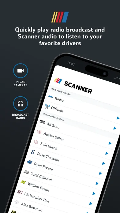 Ảnh chụp màn hình của NASCAR MOBILE