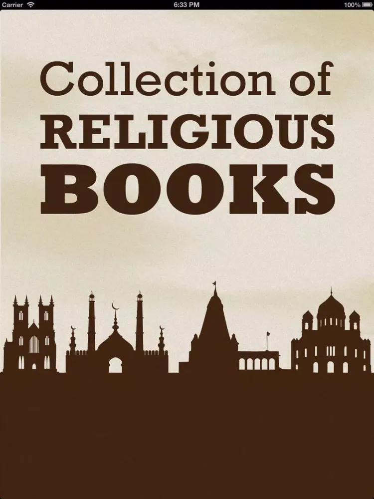 Captures d'écran de Collection Of Religious Books iPad 