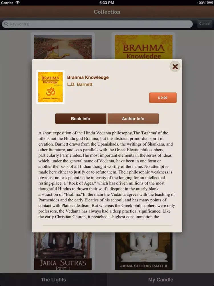 Captures d'écran de Collection Of Religious Books iPad 