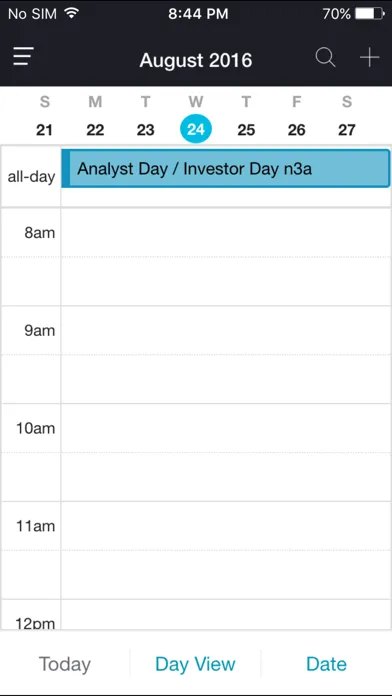 NASDAQ IR Insight Screenshots