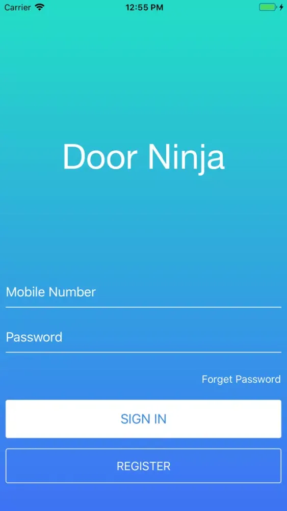 Zrzuty ekranu Door Ninja