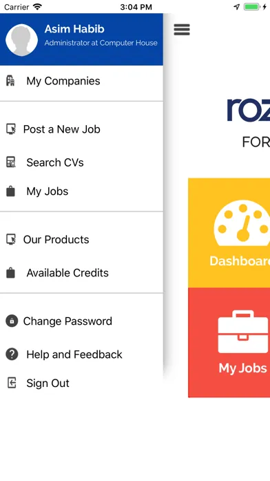 Rozee Employer سکرین شاٹس