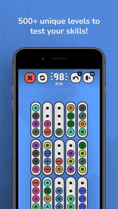 Bolt Sort: Color Sort Puzzle Screenshots