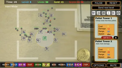 Tangkapan skrin Desktop Tower Defense
