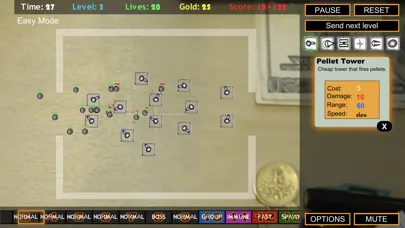 Tangkapan skrin Desktop Tower Defense