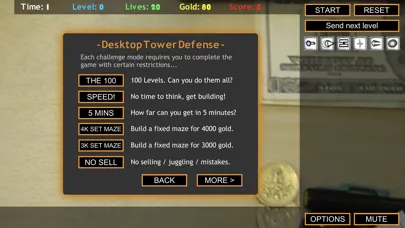 Tangkapan skrin Desktop Tower Defense