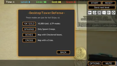 Tangkapan skrin Desktop Tower Defense