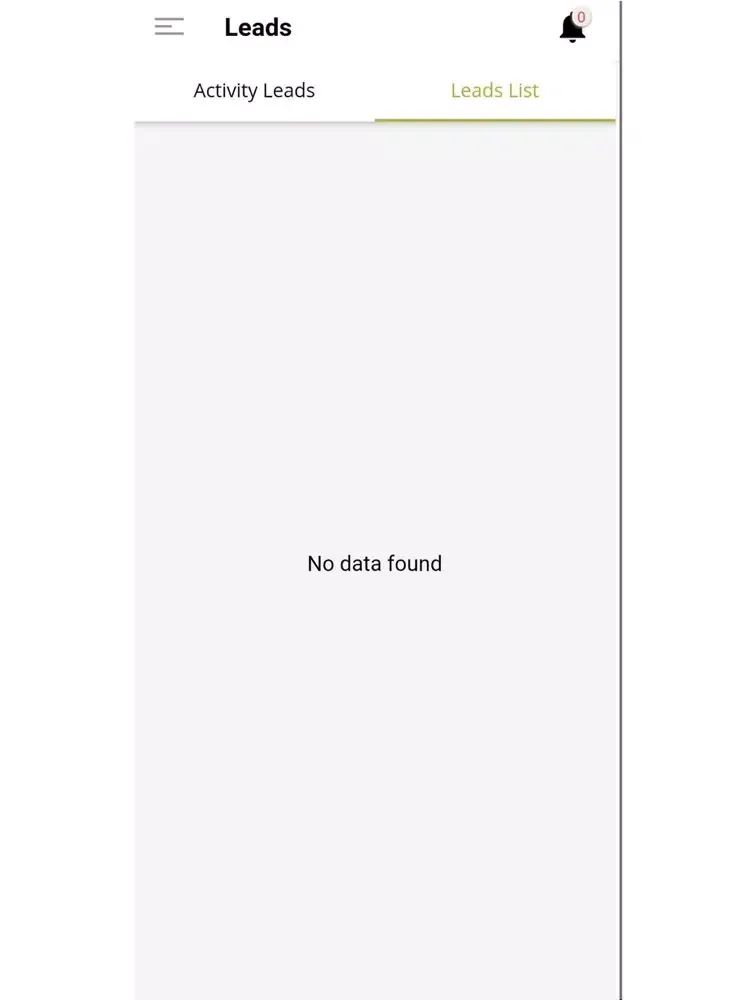 Tangkapan layar NPG SELLERS CRM iPad 