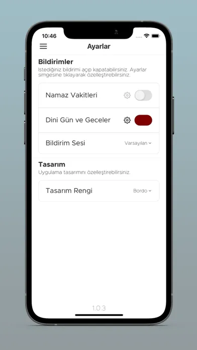 Tangkapan layar Nasihat Takvim