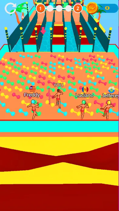 Challenge Athletics Race 3d应用截图