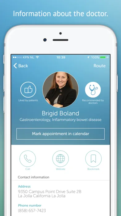 Doc4Me - IBD Doctor Search سکرین شاٹس
