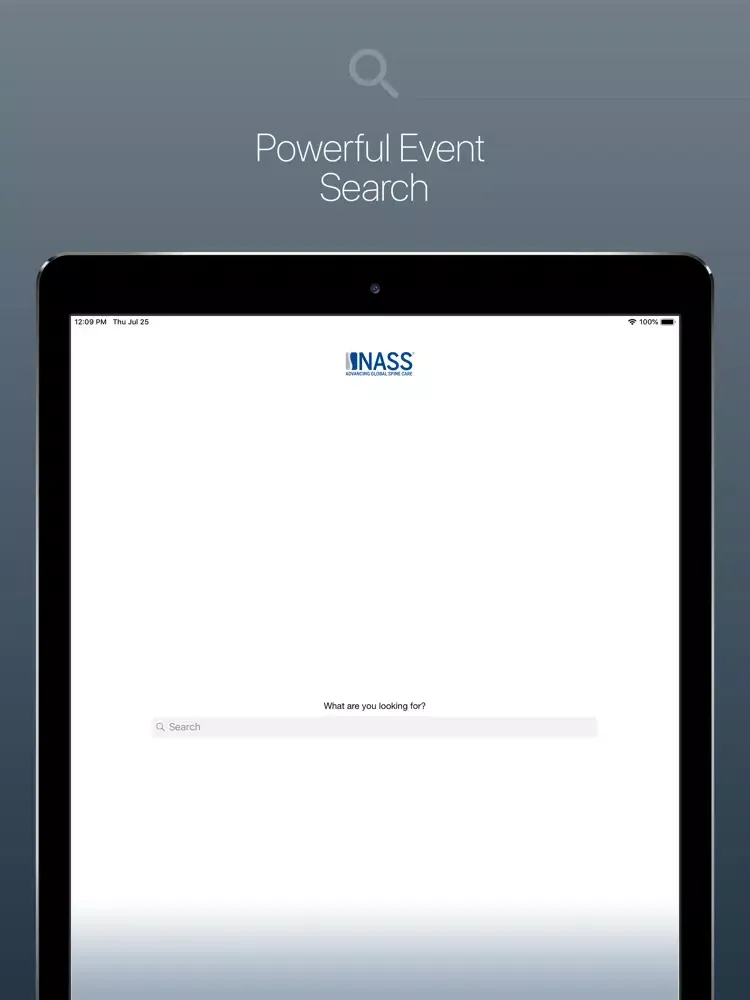 Capturas de pantalla de NASS Meetings iPad 