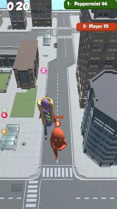 Capturas de tela do Titans City