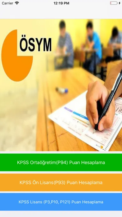 Tangkapan skrin KPSS Puan Hesaplama