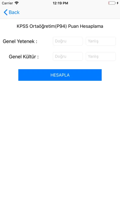 Tangkapan skrin KPSS Puan Hesaplama