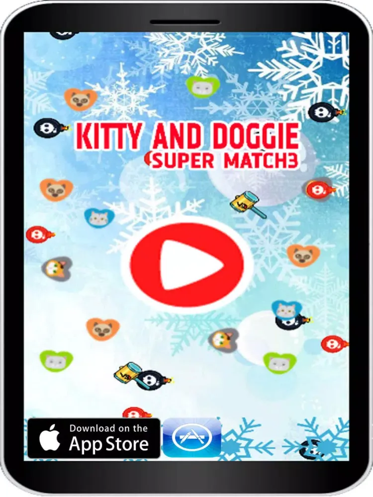 Captures d'écran de Kitty Doggy Puzzle Match iPad 