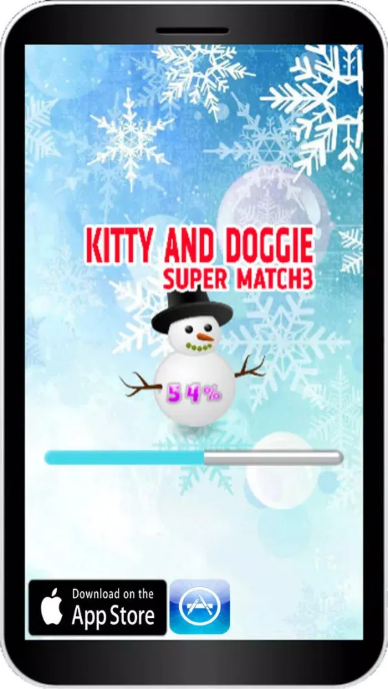 Captures d'écran de Kitty Doggy Puzzle Match