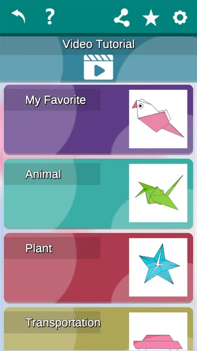 Screenshot di Origami Pic&Text Guide