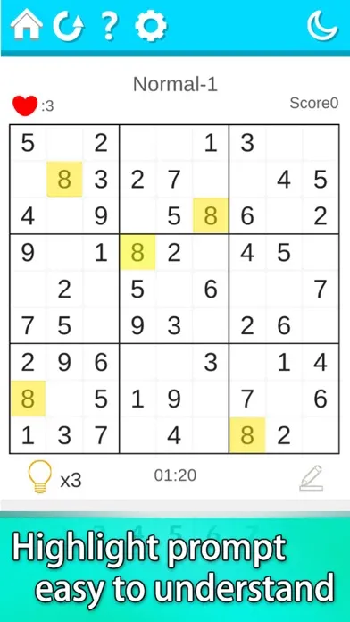 Ảnh chụp màn hình của Sudoku - Training Your Brain
