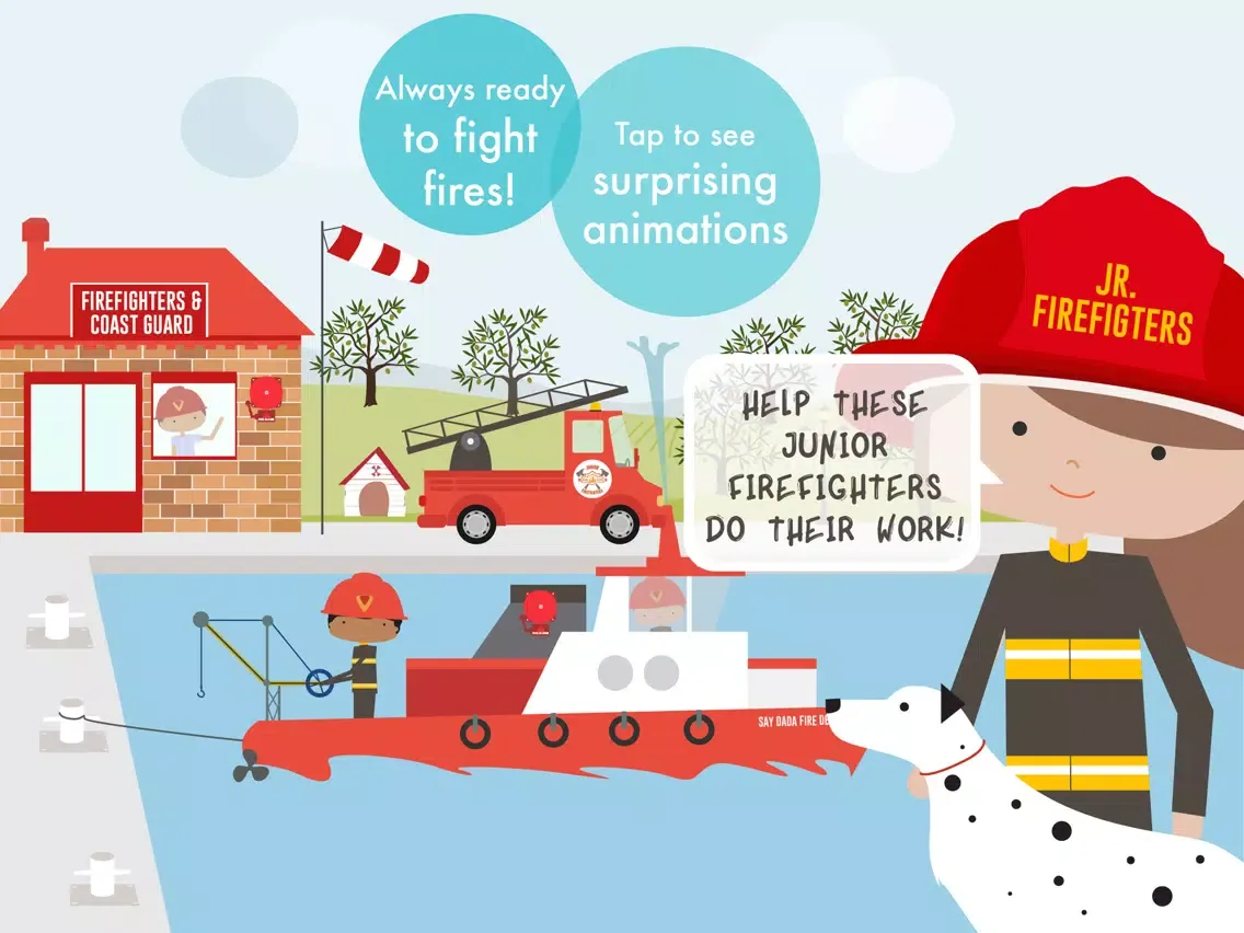My Brave Junior Firefighter iPad 應用截圖