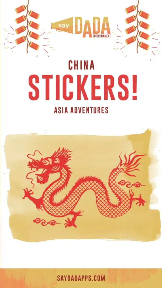 China Stickers - My Asian Adventure應用截圖