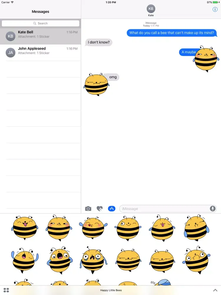 Happy Little Bees iPad  Ekran Görüntüleri