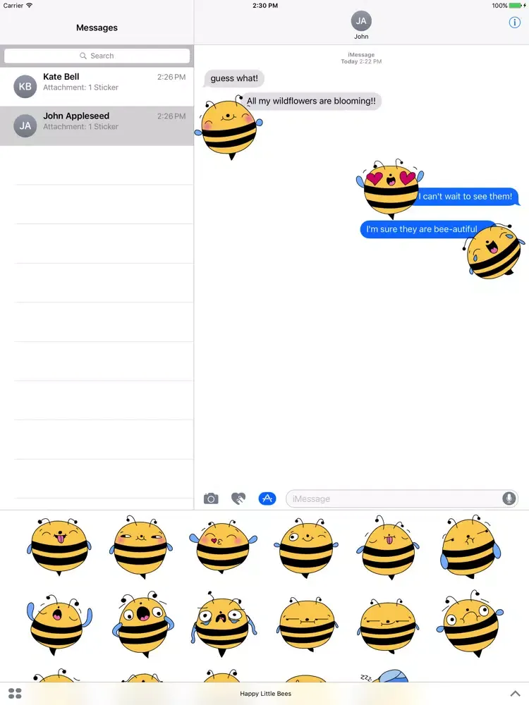 Happy Little Bees iPad  Ekran Görüntüleri