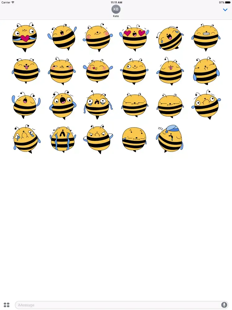 Happy Little Bees iPad  Ekran Görüntüleri