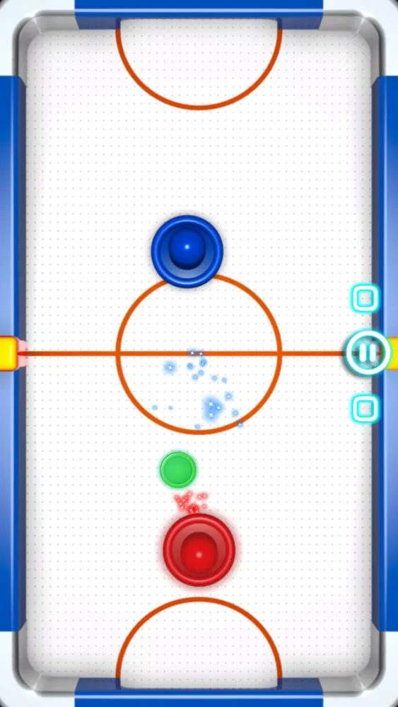 Glow Hockey سکرین شاٹس