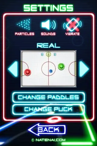 Glow Hockey 2 سکرین شاٹس