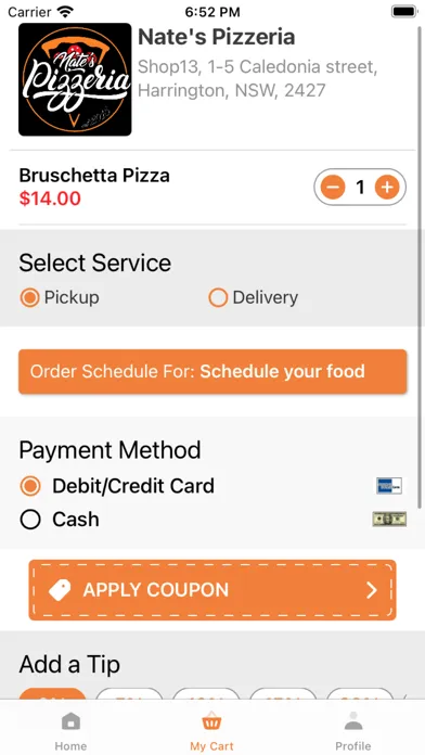 Nate's Pizzeria स्क्रीनशॉट