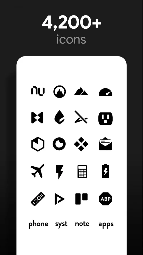 Flight Dark Pro - Icon Pack-screenshot-2