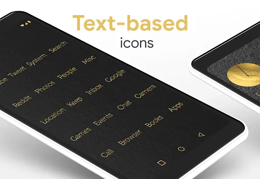 Gold Leaf Pro - Icon Pack سکرین شاٹس