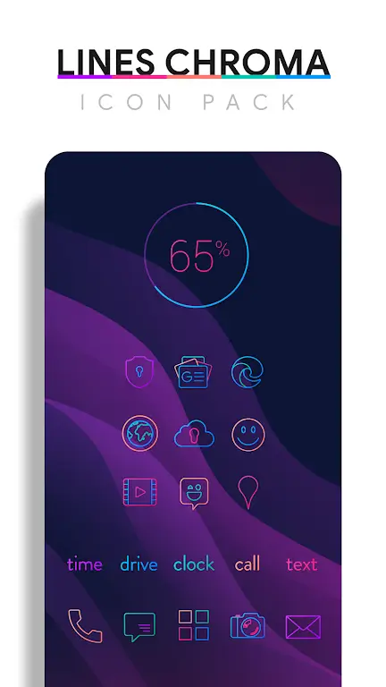 Lines Chroma - Icon Pack-screenshot-2