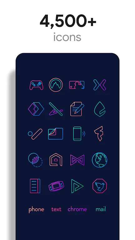 Lines Chroma - Icon Pack-screenshot-4