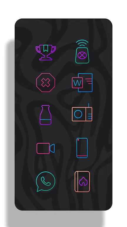 Lines Chroma - Icon Pack-screenshot-5