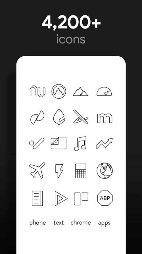 Lines Dark Pro - Icon Pack-screenshot-2