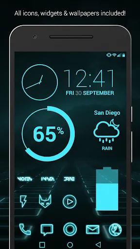The Grid Pro - Icon Pack应用截图