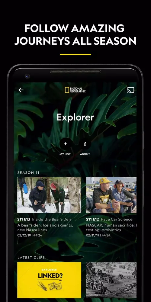 Nat Geo TV स्क्रीनशॉट