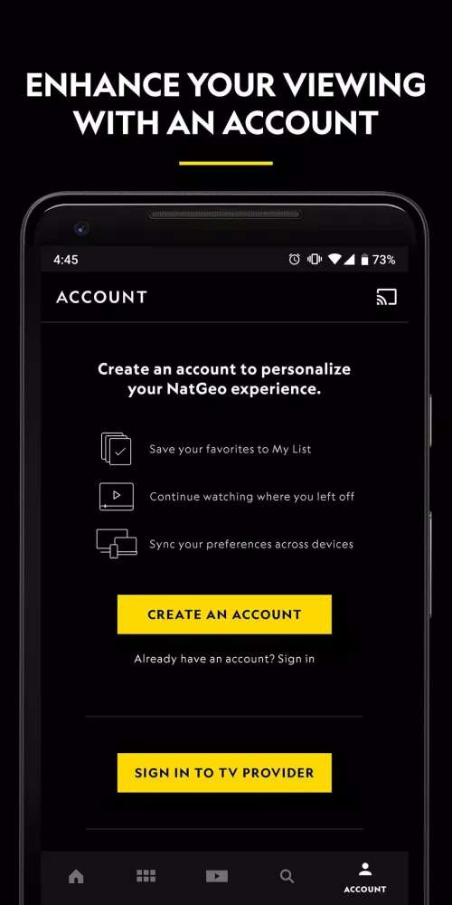 Nat Geo TV स्क्रीनशॉट