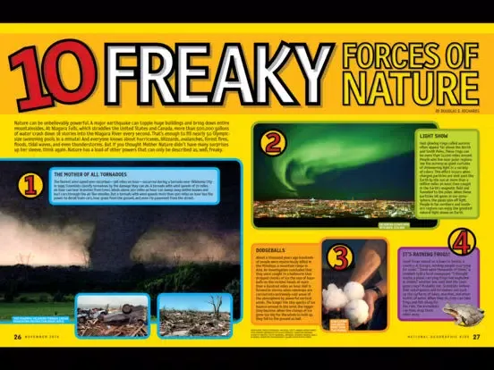 Tangkapan skrin National Geographic Kids iPad 