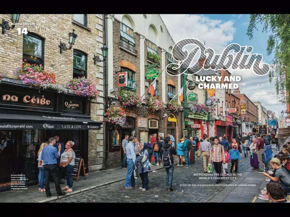 Capturas de tela do Nat Geo Traveler Magazine iPad 