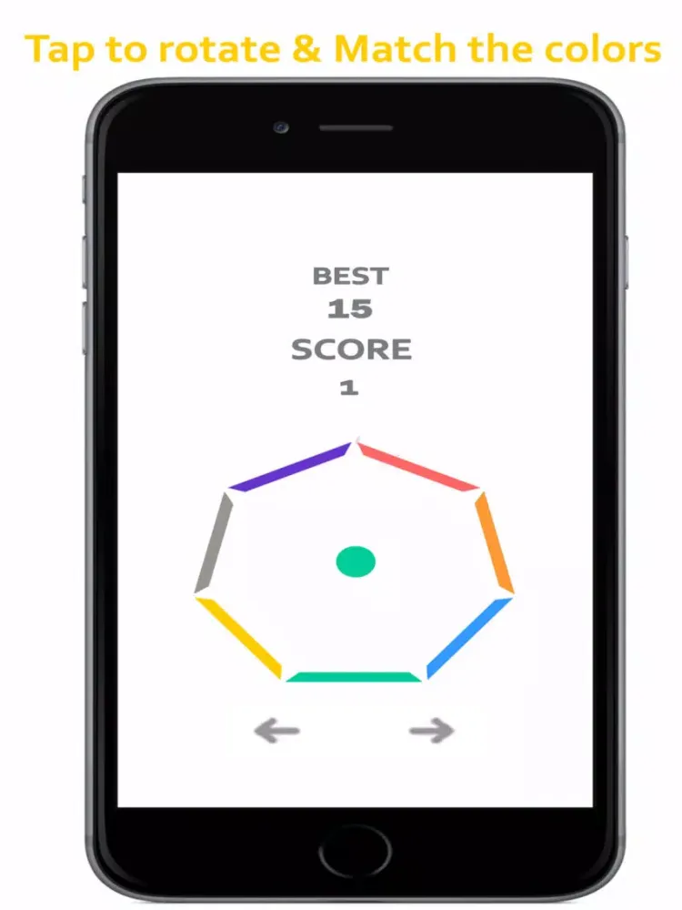 Bouncing Color Ball: An impossible addictive game iPad  স্ক্রিনশট