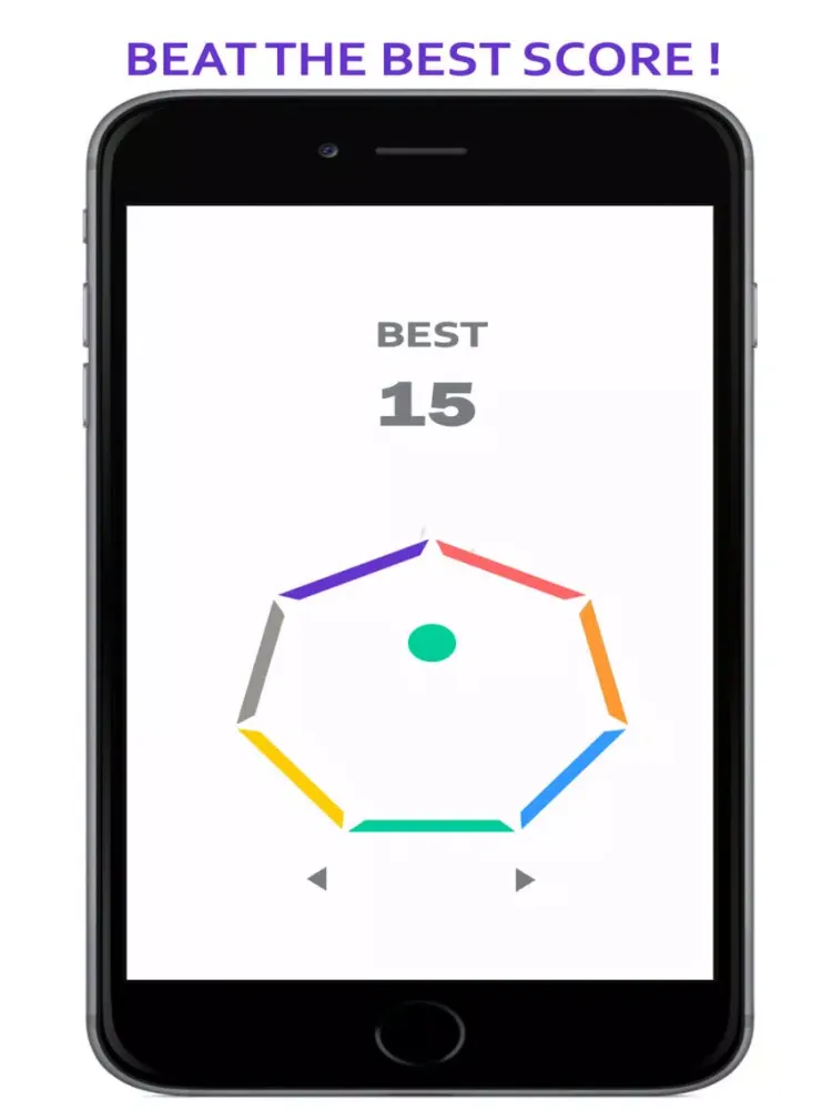 Bouncing Color Ball: An impossible addictive game iPad  স্ক্রিনশট