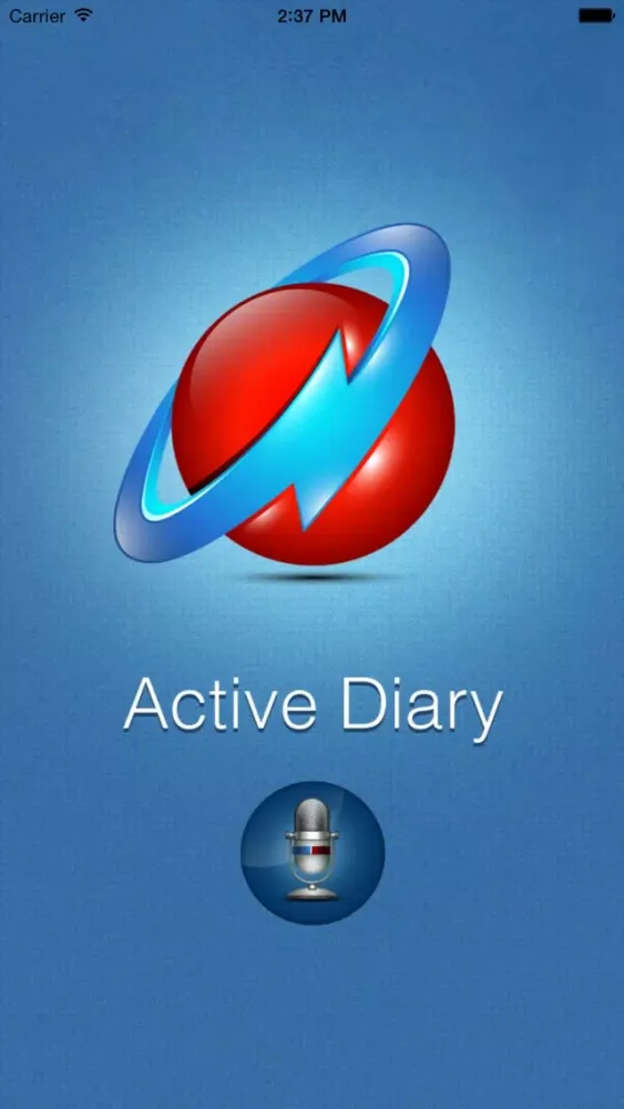Active Diary Screenshots