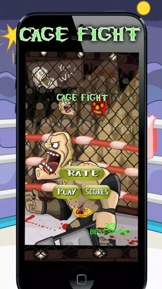Screenshot di Cage Fight Knockout - Ultimate Fighter vs Wrestler