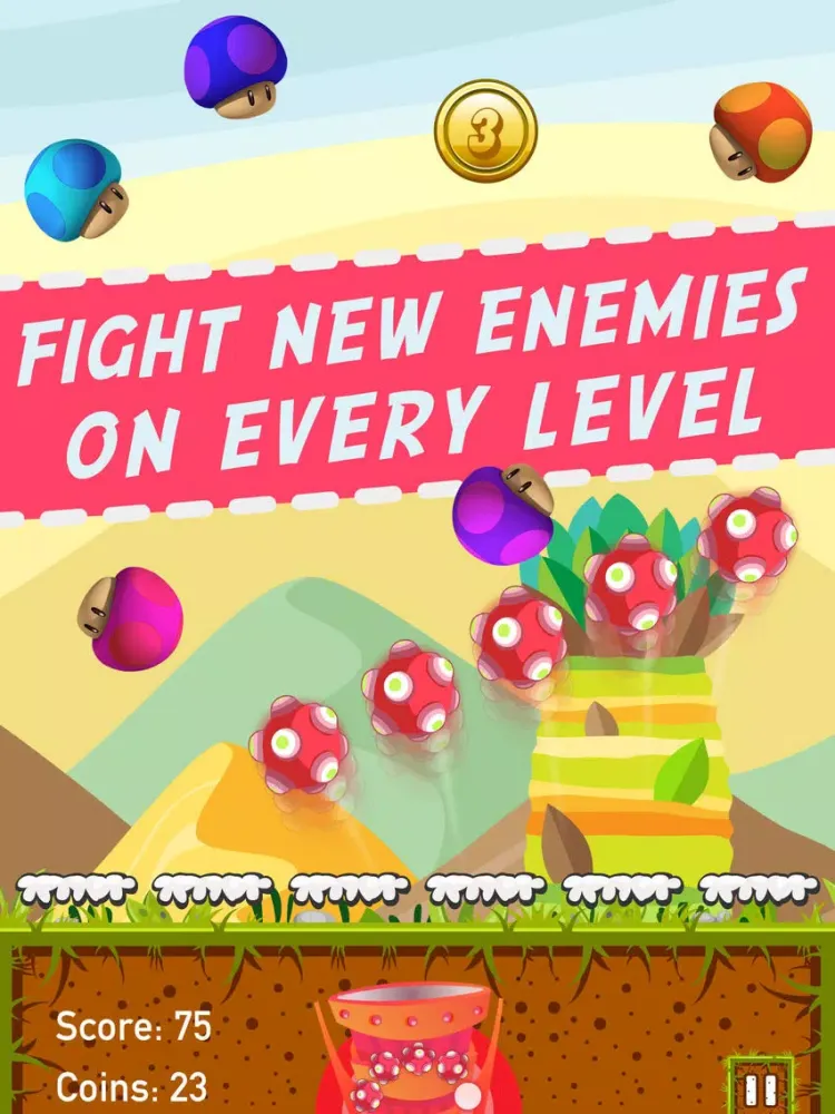 صور Mega Blaster: Endless Shooter Arcade Defense Game iPad 