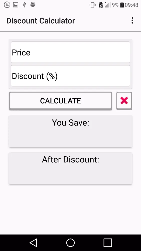 Discount Calculator应用截图