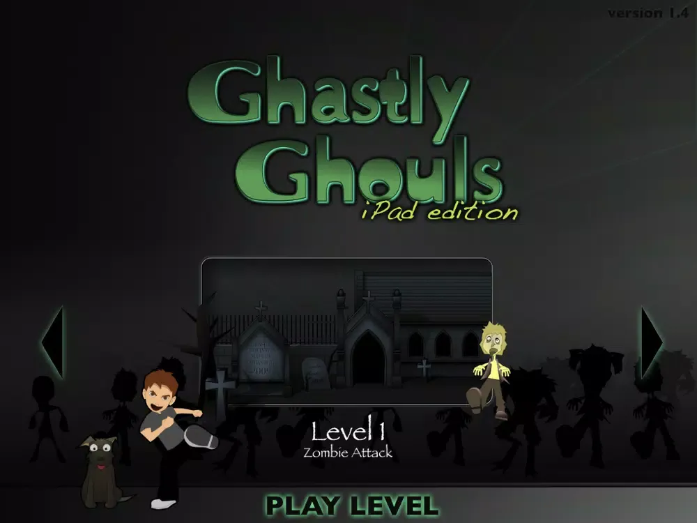 Ghastly Ghouls Lite iPad  سکرین شاٹس