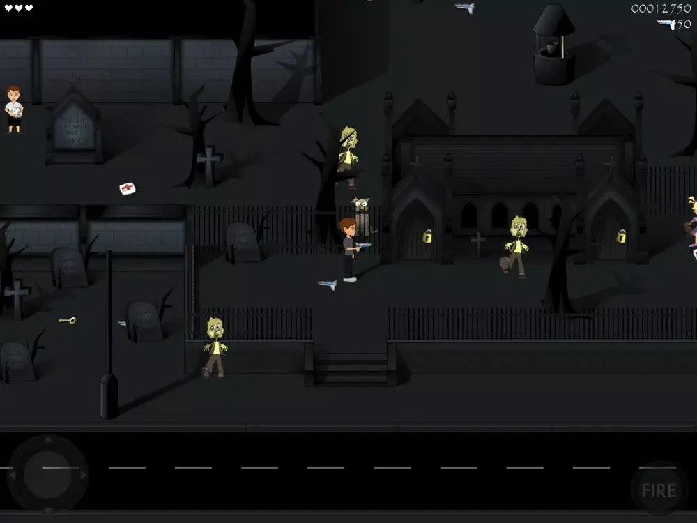 Ghastly Ghouls Lite iPad  سکرین شاٹس